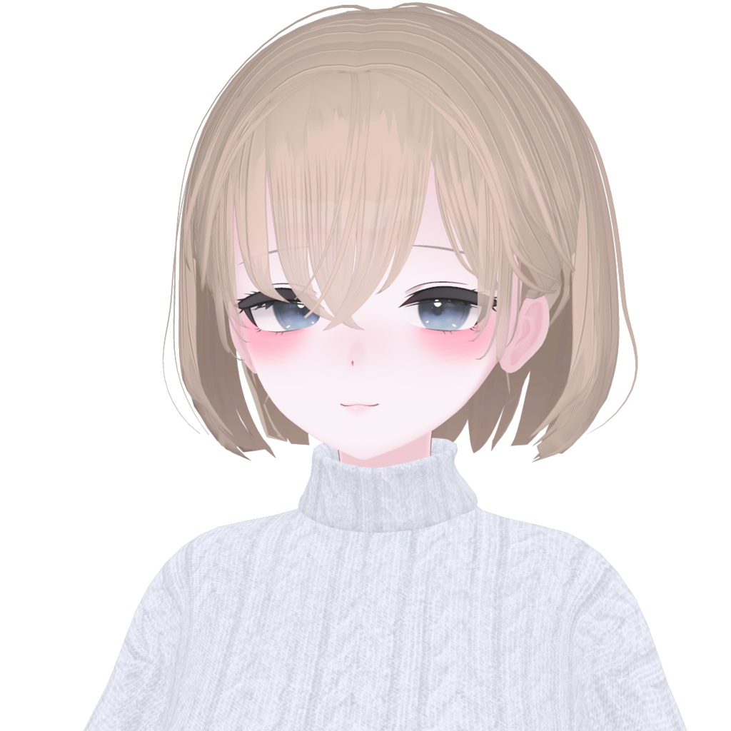 [VRC Hair] 両耳かけインナーカラーボブ 缩略图 4