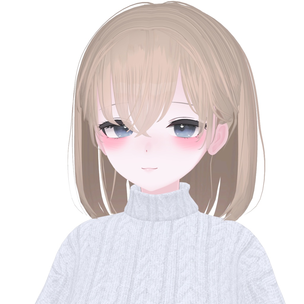 [VRC Hair] 両耳かけインナーカラーボブ 缩略图 3