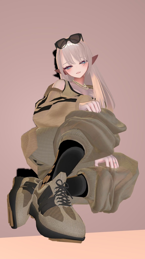 【Hair付き!】💗Boiler Room Cat💙【16Avatars対応】#Maison_Usagi091