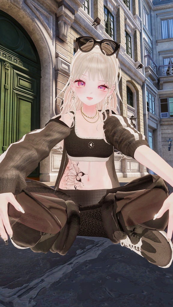 【Hair付き!】💗Boiler Room Cat💙【16Avatars対応】#Maison_Usagi091