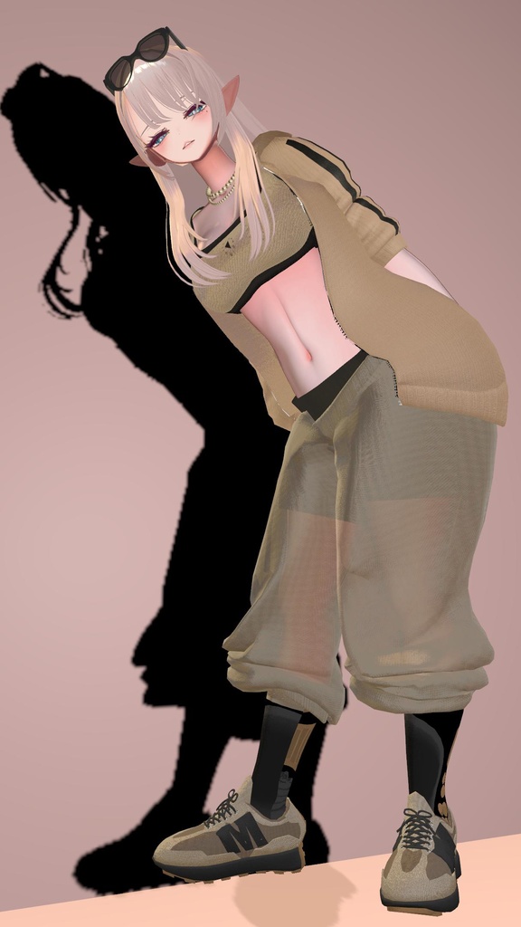 【Hair付き!】💗Boiler Room Cat💙【16Avatars対応】#Maison_Usagi091