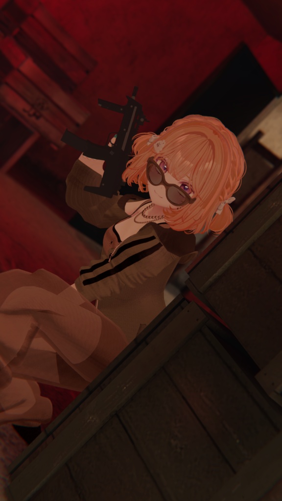 【Hair付き!】💗Boiler Room Cat💙【16Avatars対応】#Maison_Usagi091