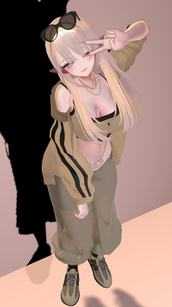 【Hair付き!】💗Boiler Room Cat💙【16Avatars対応】#Maison_Usagi091