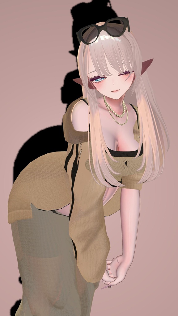 【Hair付き!】💗Boiler Room Cat💙【16Avatars対応】#Maison_Usagi091