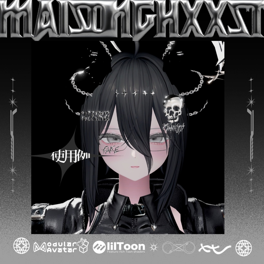 [ ふくやさん＆改変好き向け ] Assets(×13) ＆ DarkHorn(17Avatars) ＆ Haipin(×19) 缩略图 5
