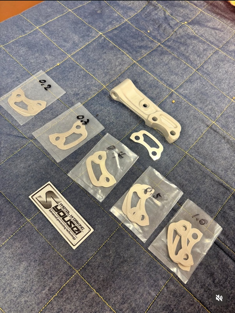 CB400four(ヨンフォア)キャリパーシム 0.2mm 0.3mm 0.4mm 0.5mm 1.0mm