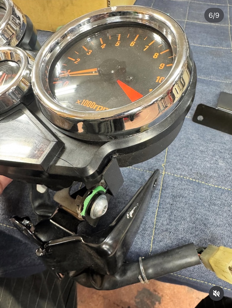 CBX400F ETC インジゲーターステー