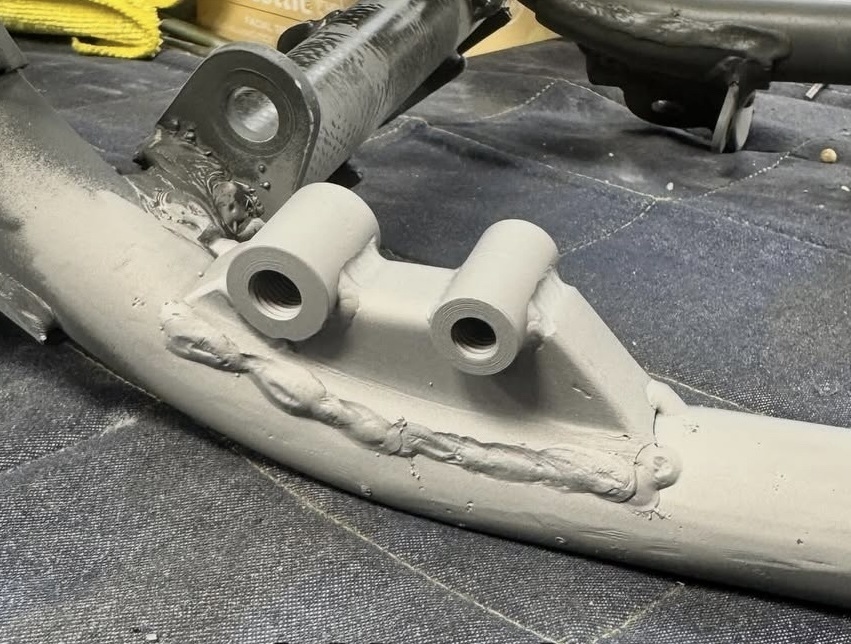 GS400 ステップベース ポン付けステー