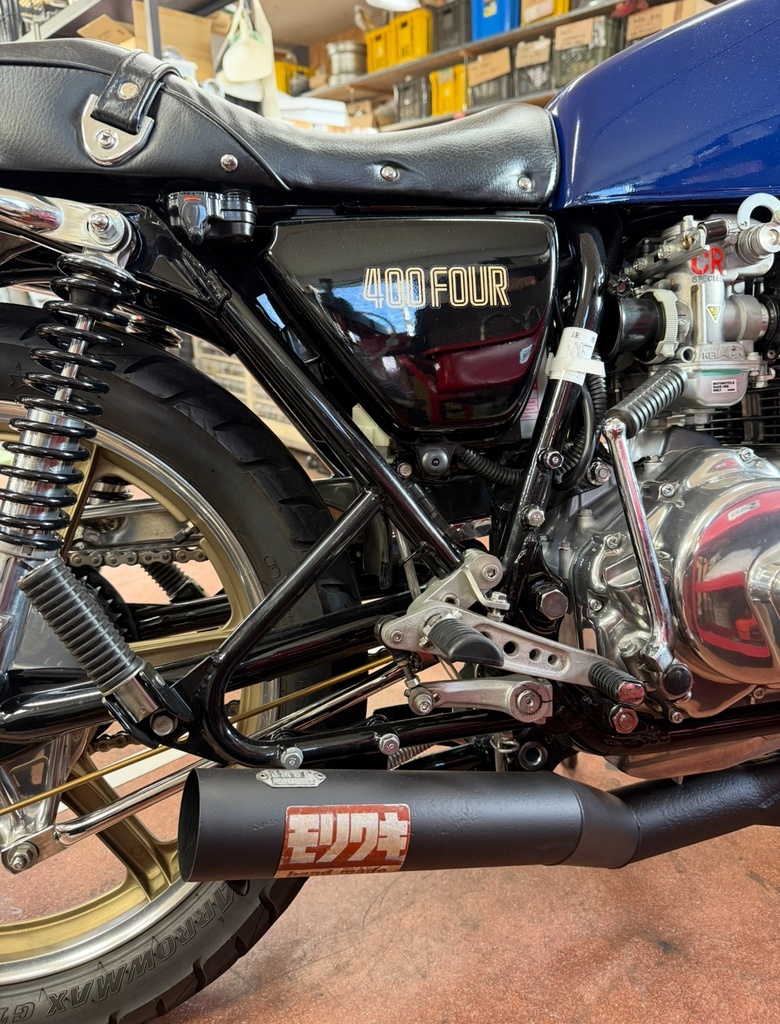 CB400four(ヨンフォア)398フレームタンデムステップ