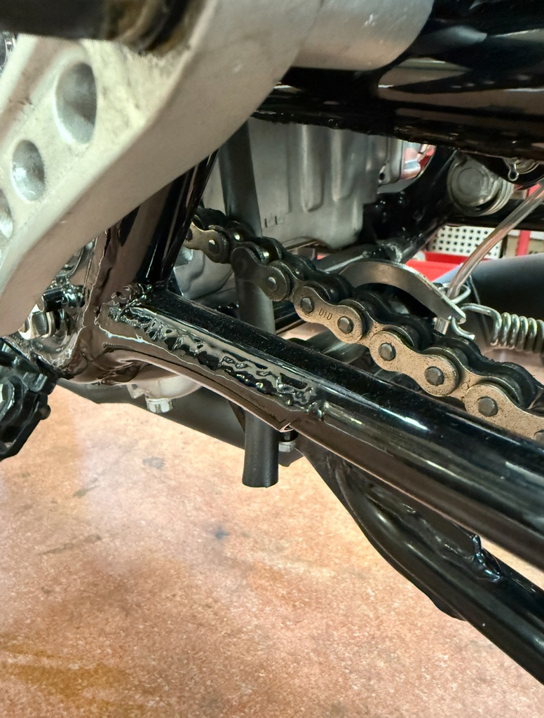 CB400four(ヨンフォア)398フレームタンデムステップ