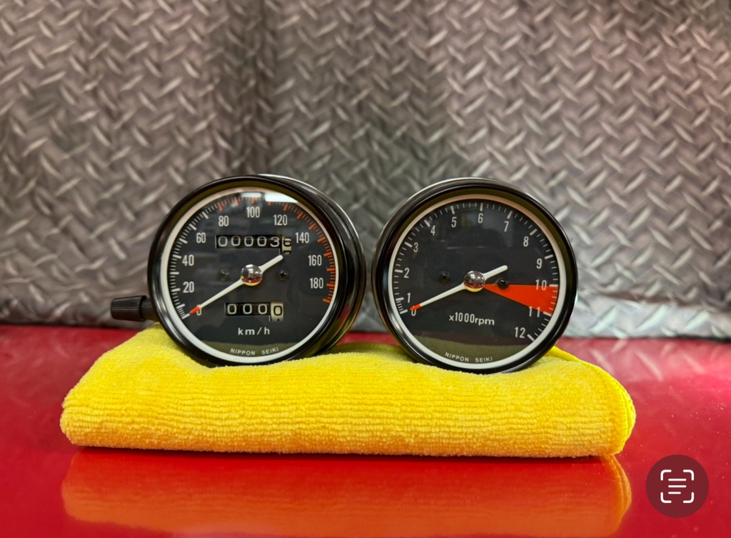CB400four(ヨンフォア) 純正スピードメーター タコメーター セット フルリビルドホンダ 398 408