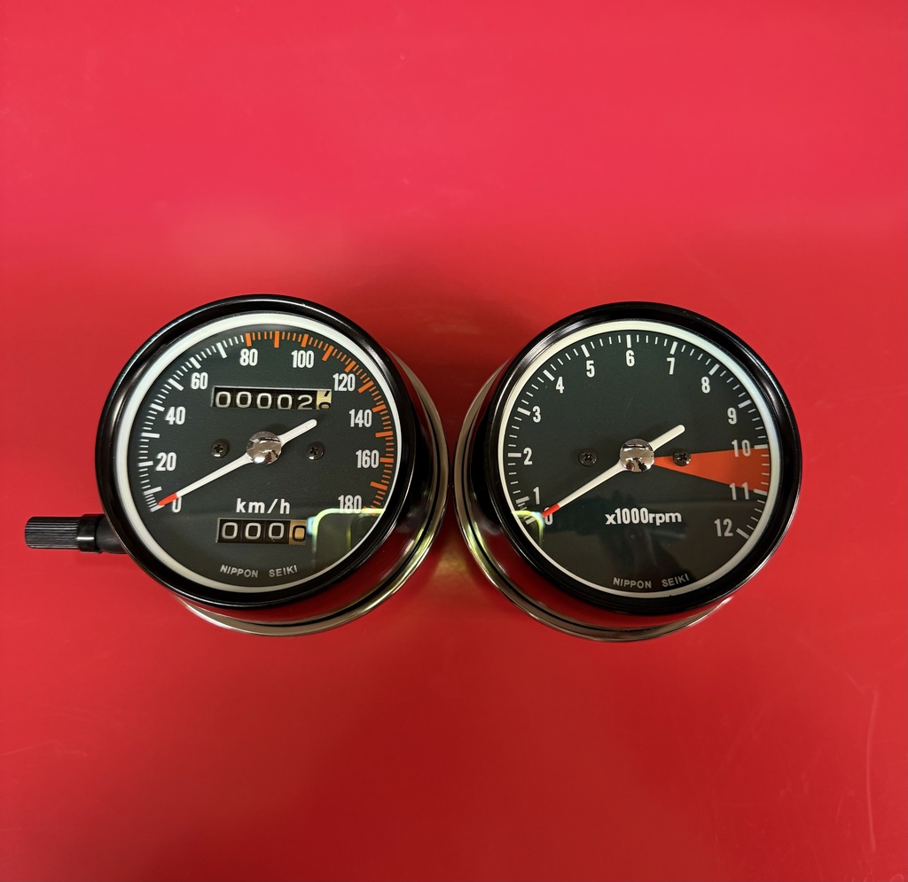 CB350four(サンゴーフォア) スピードメーター タコメーター セット 純正フルリビルド ホンダ