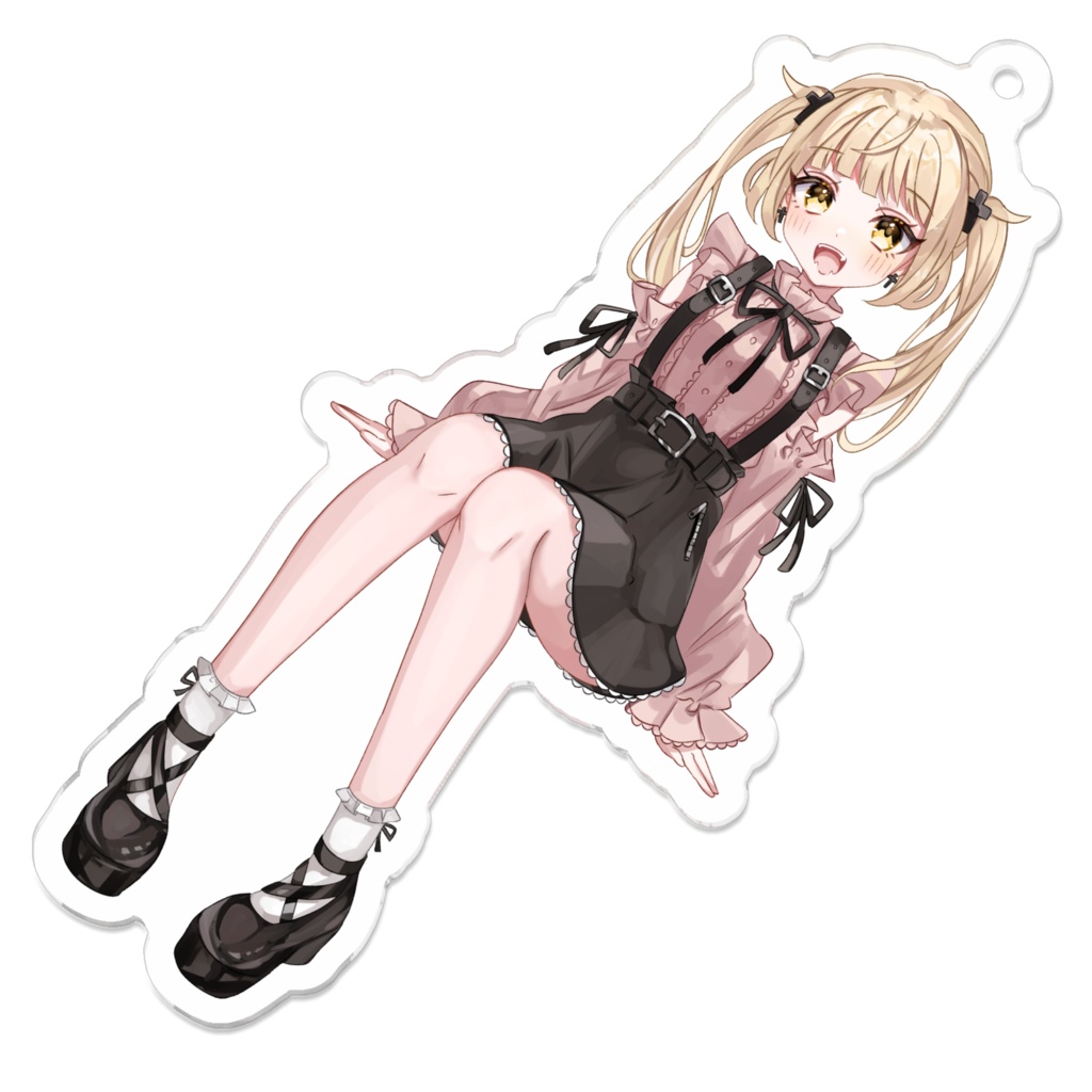【魔吸ちゅろ】1周年記念 アクリルキーホルダー