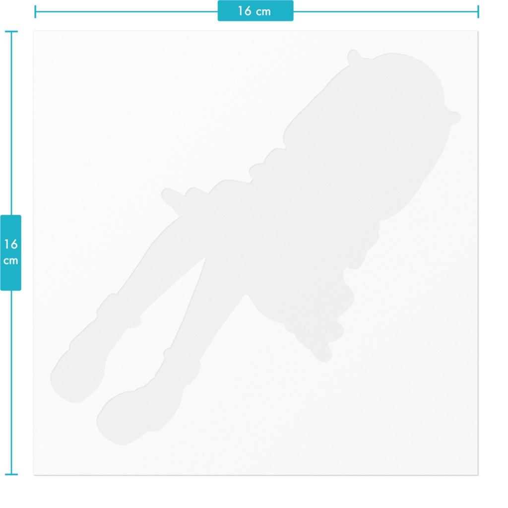 【魔吸ちゅろ】1周年記念 ステッカー