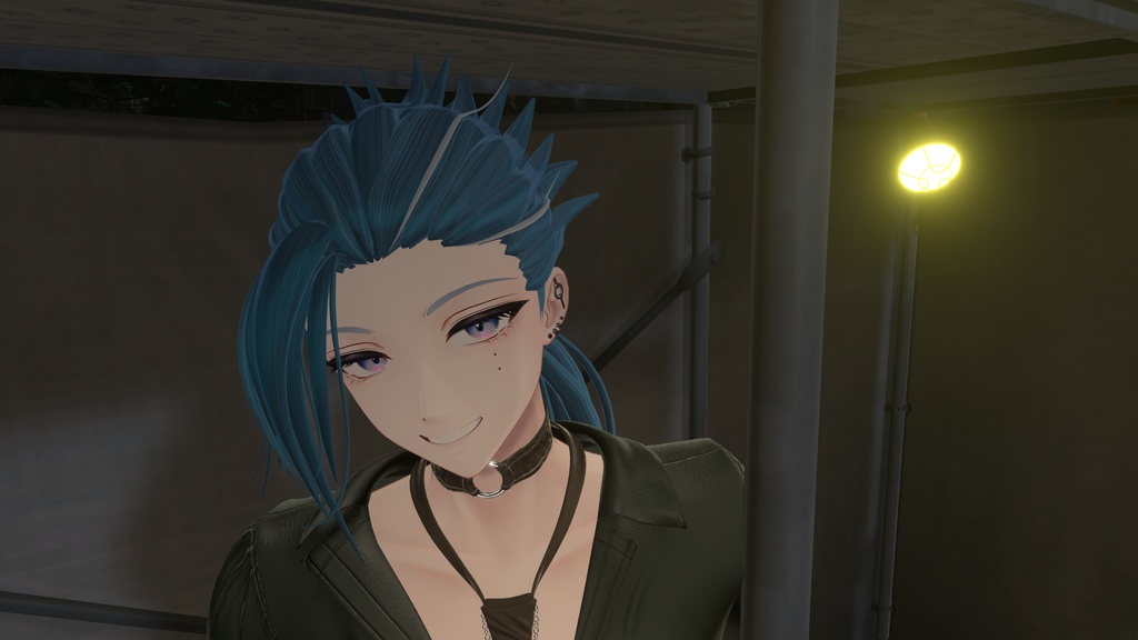 荒くれ者ヘアー【VRchat想定ヘアー】