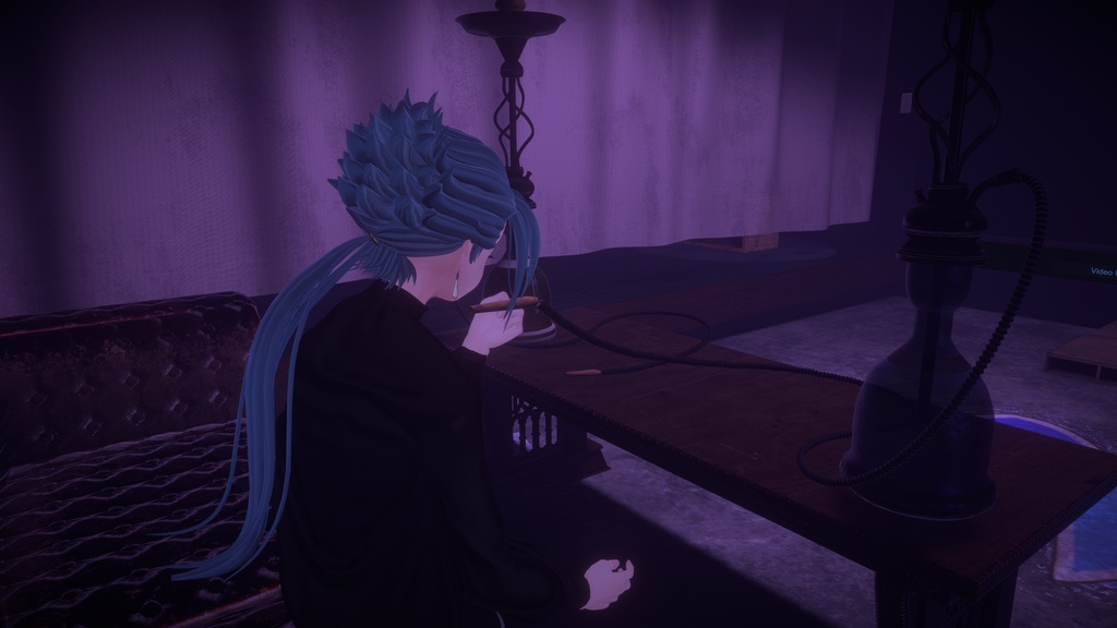 荒くれ者ヘアー【VRchat想定ヘアー】