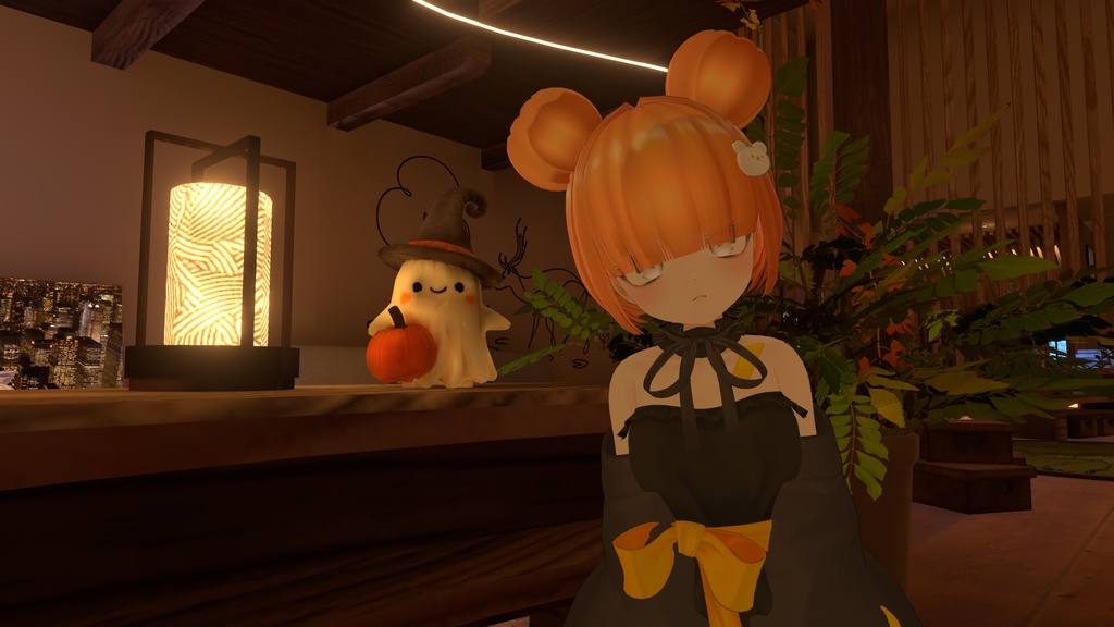 【VRC Hair】パンプキンヘアー/pumpkin hair