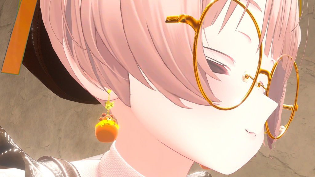 はちみつ泥棒のくまピアス Honey-Stealing Bear Earrings
