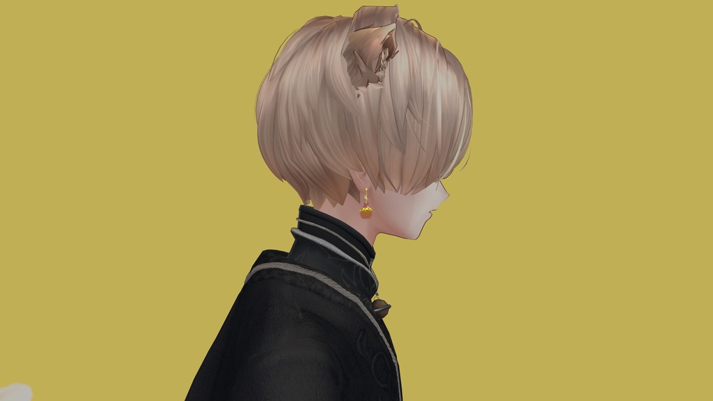 はちみつ泥棒のくまピアス Honey-Stealing Bear Earrings