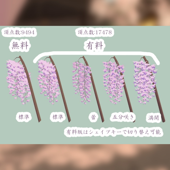 無料あり 持ち枝(藤)PB対応