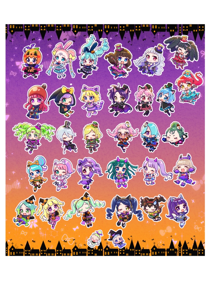 プリパラ　フレークシール