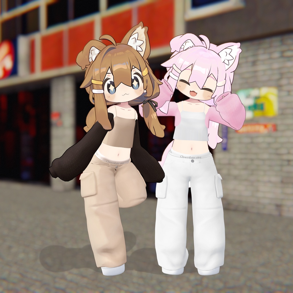 【Mame hinata 専用】cargo pants coordination