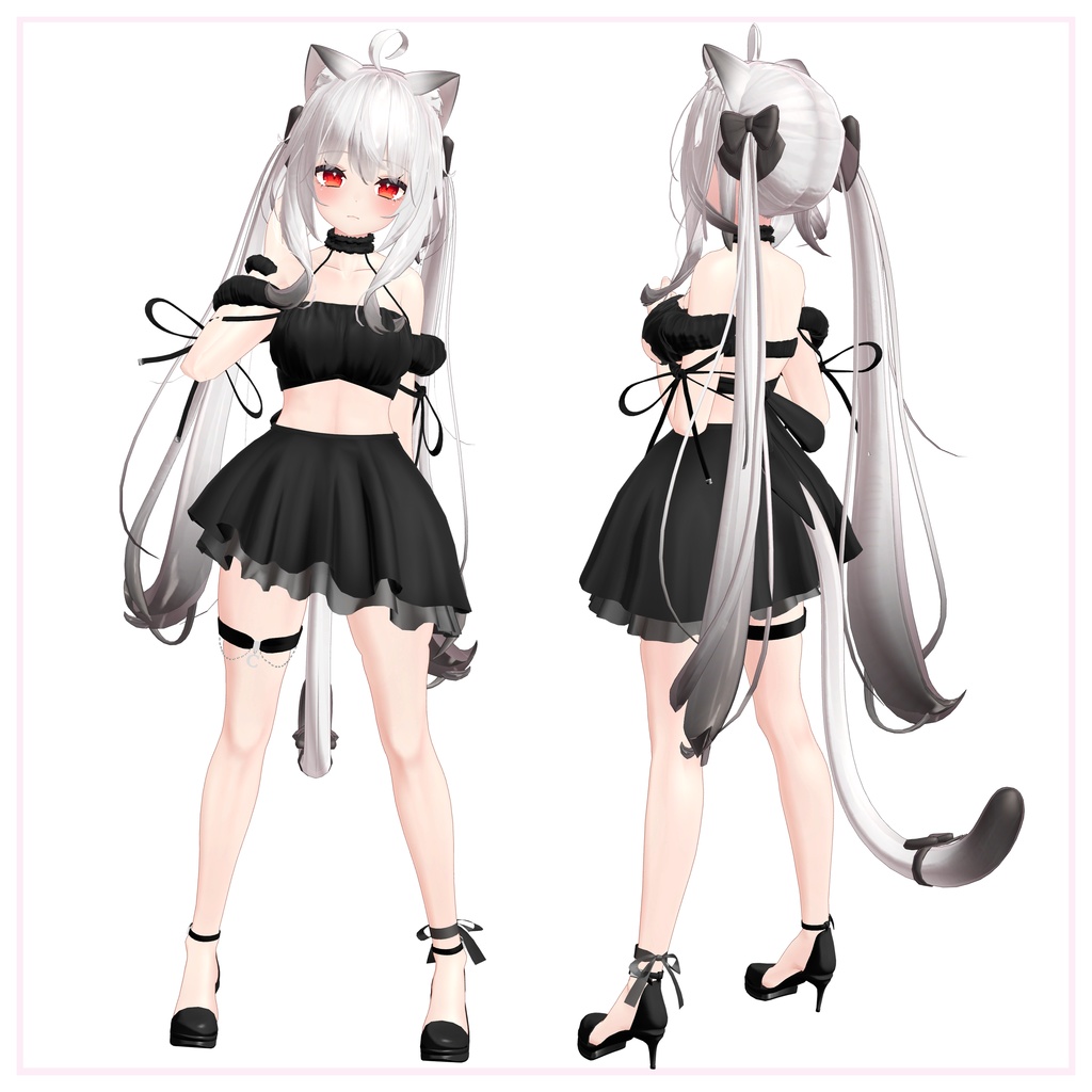 【7アバター対応】 Poplin dress