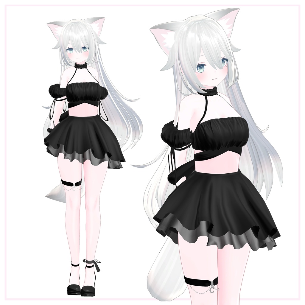 【7アバター対応】 Poplin dress