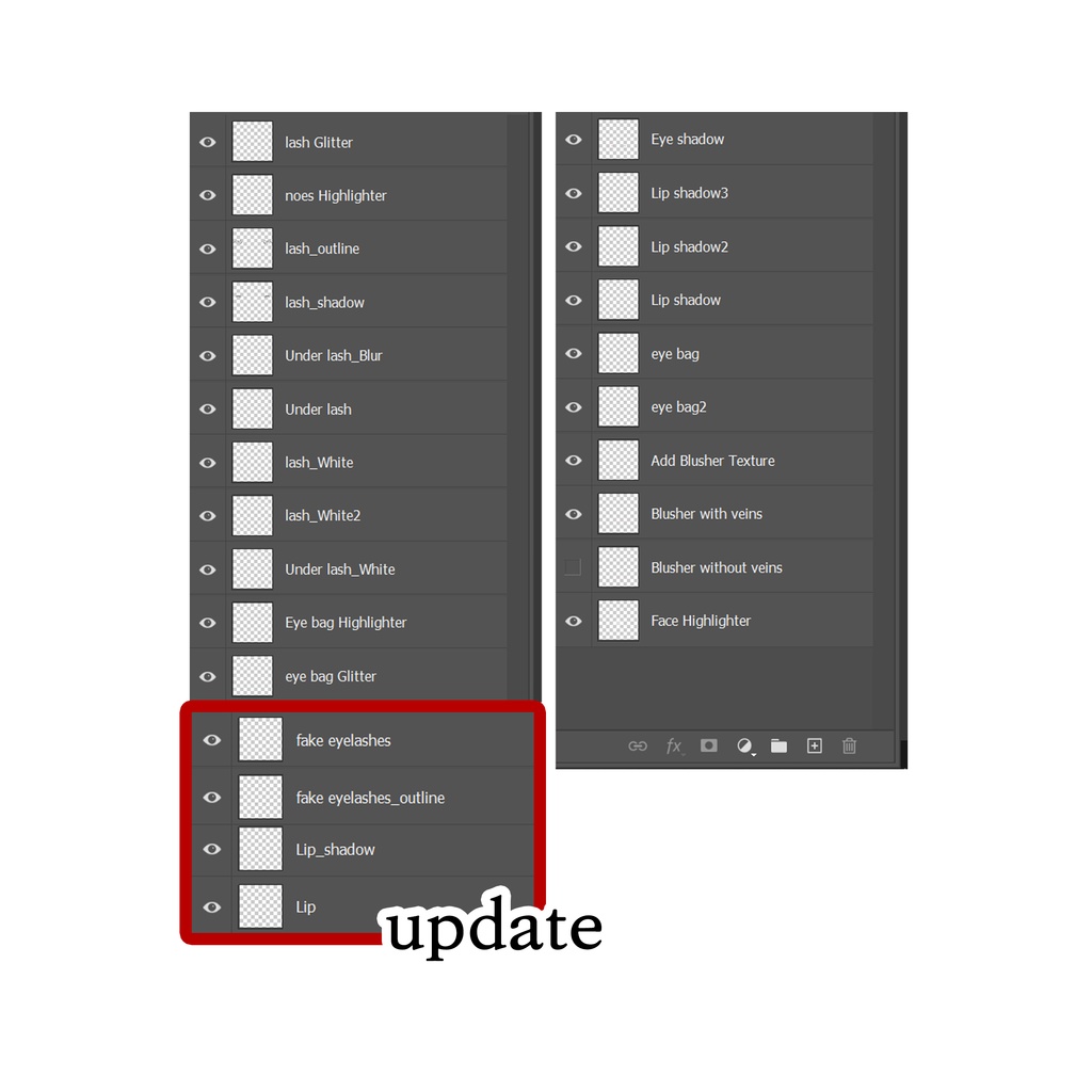 【Shinra】 makeup texture