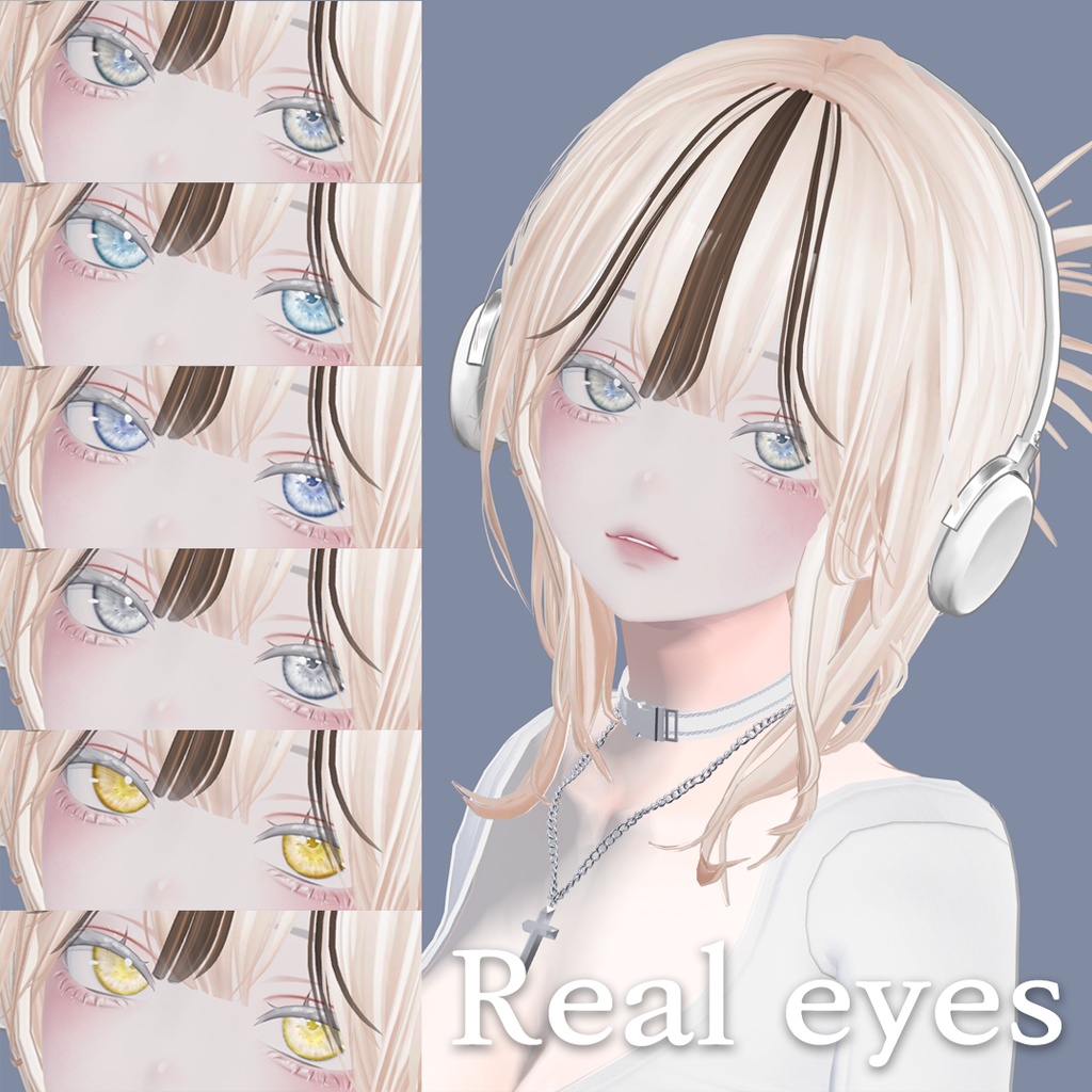 【Shinra, Moe, Selestia, Kikyo, Rindo】 Real eyes 