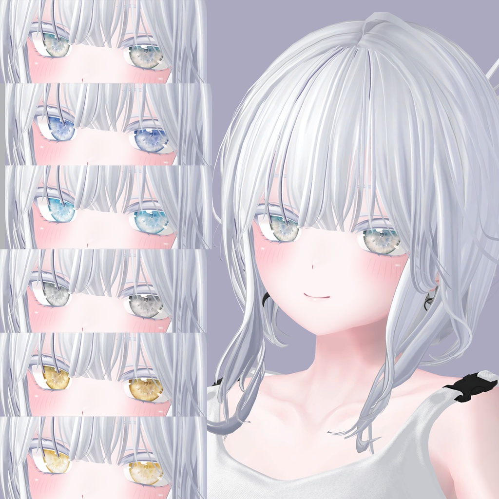 【Shinra, Moe, Selestia, Kikyo, Rindo】 Real eyes