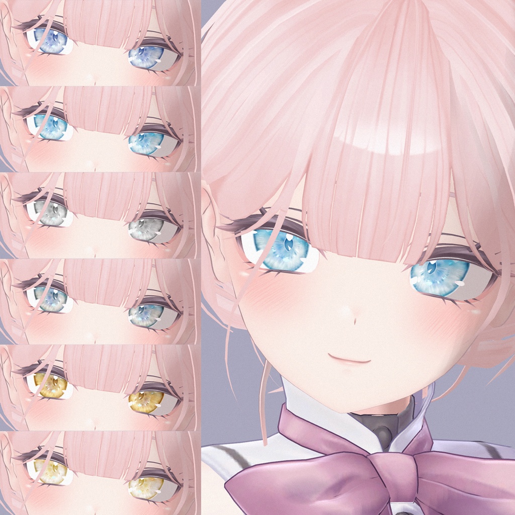 【Shinra, Moe, Selestia, Kikyo, Rindo】 Real eyes