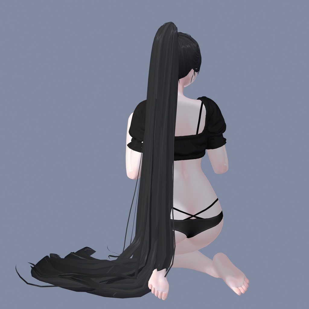 ๐ค High-ponytail