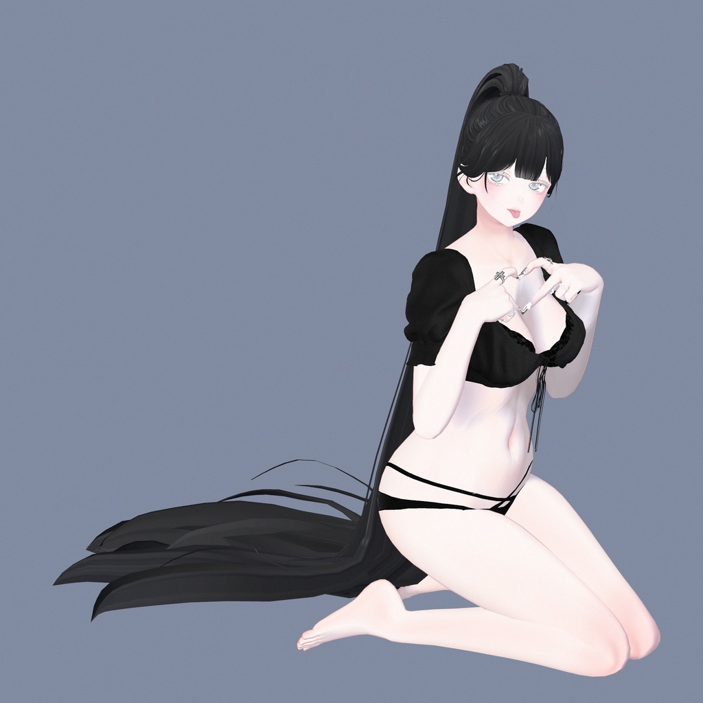 ๐ค High-ponytail