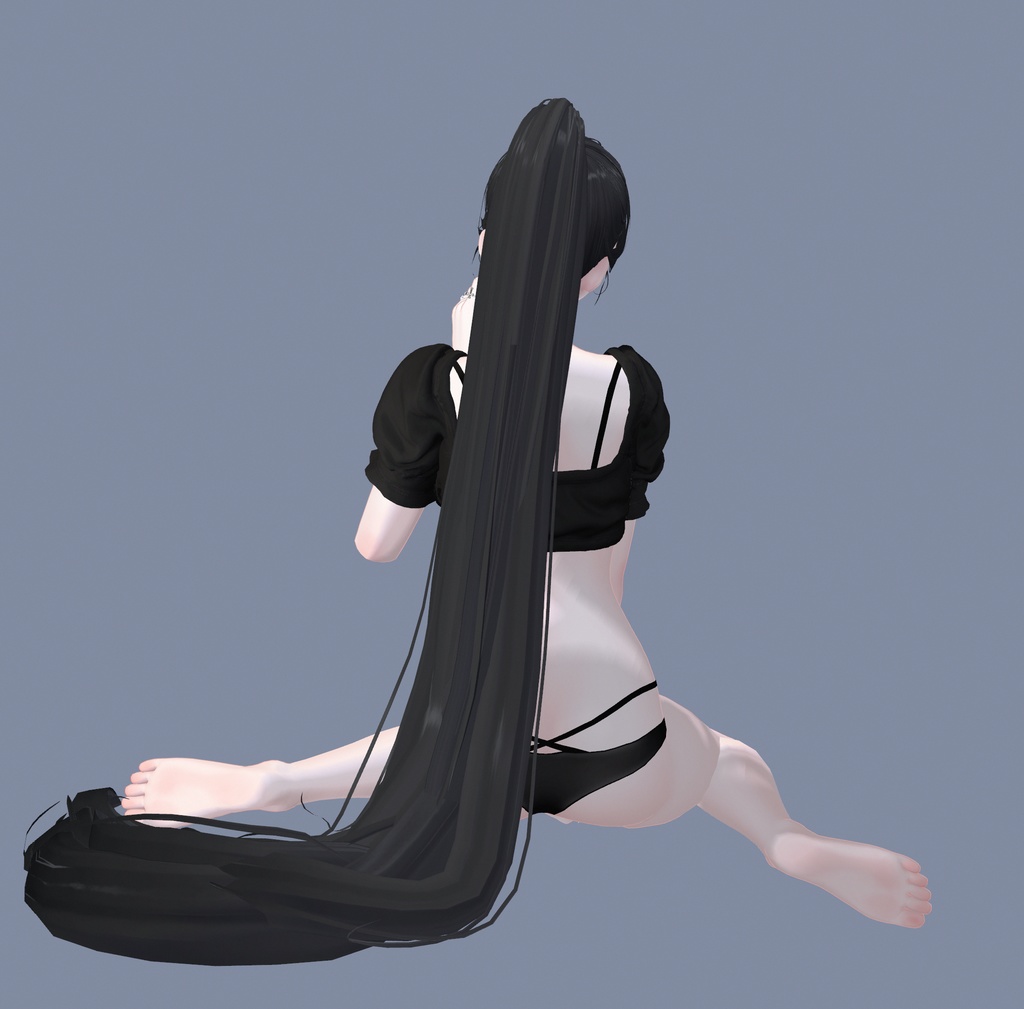 ๐ค High-ponytail