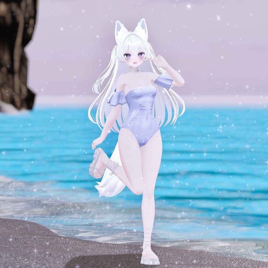 【14アバター対応】 Shirring Monokini