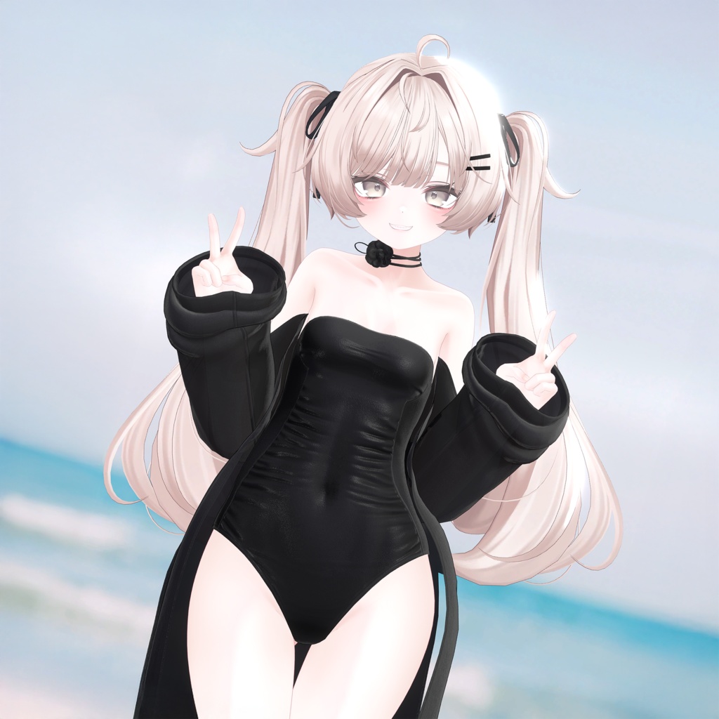 【14アバター対応】 Shirring Monokini