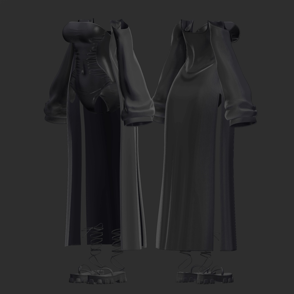 【14アバター対応】 Shirring Monokini