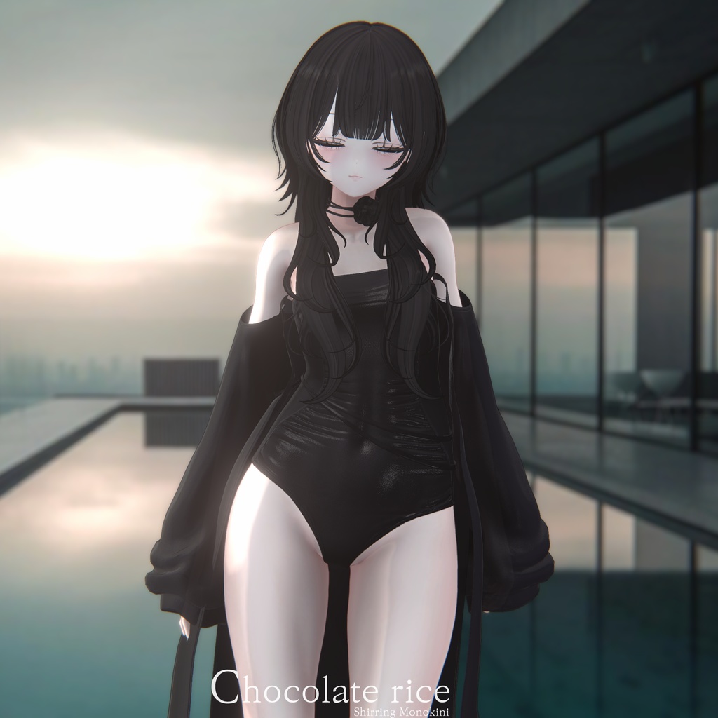 【14アバター対応】 Shirring Monokini