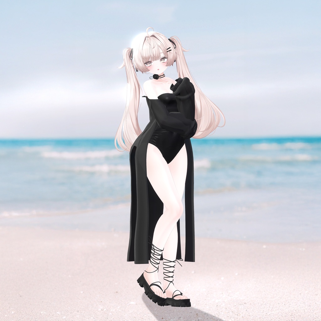 【14アバター対応】 Shirring Monokini