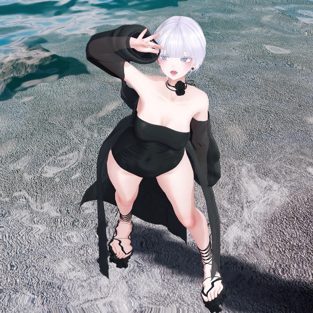 【14アバター対応】 Shirring Monokini