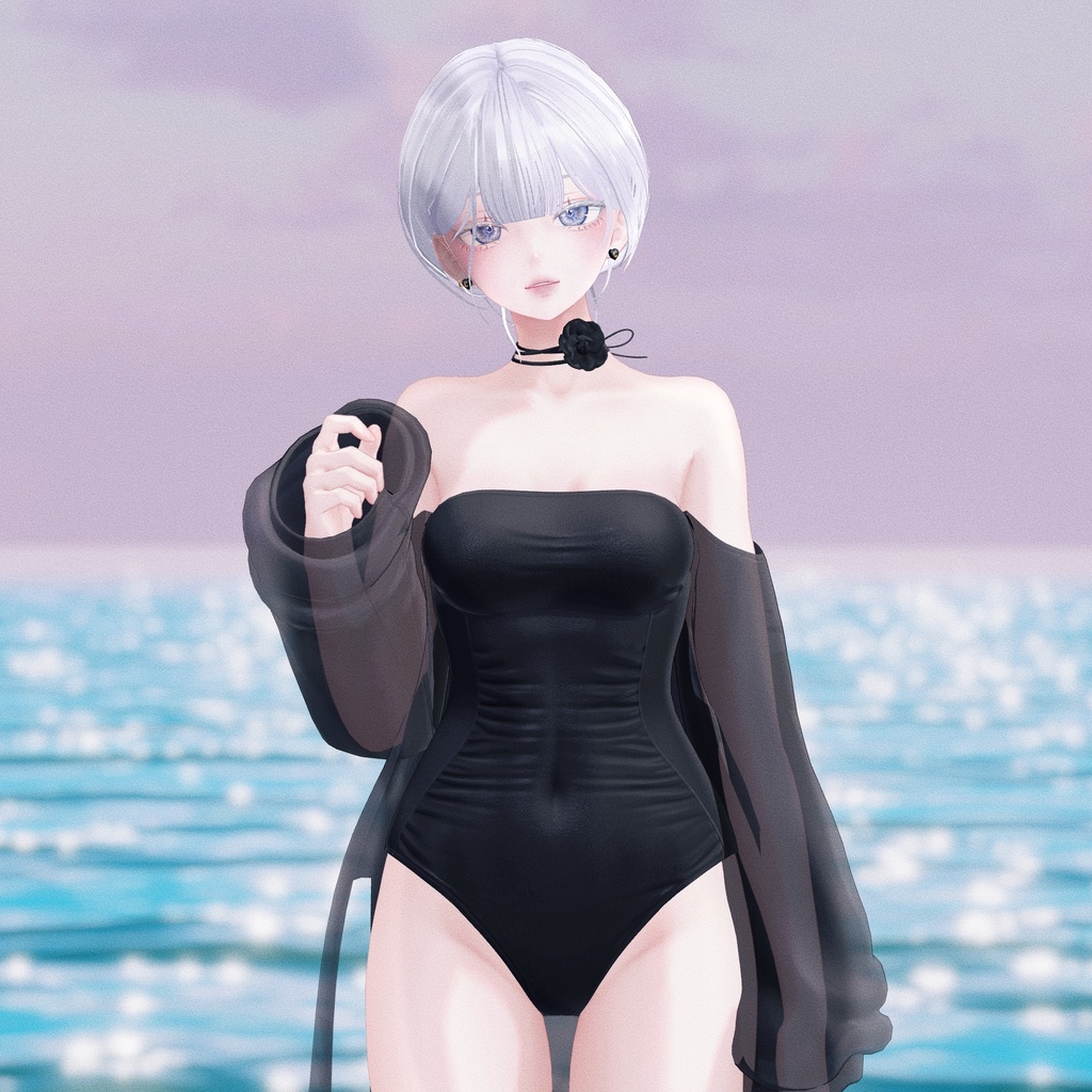 【14アバター対応】 Shirring Monokini