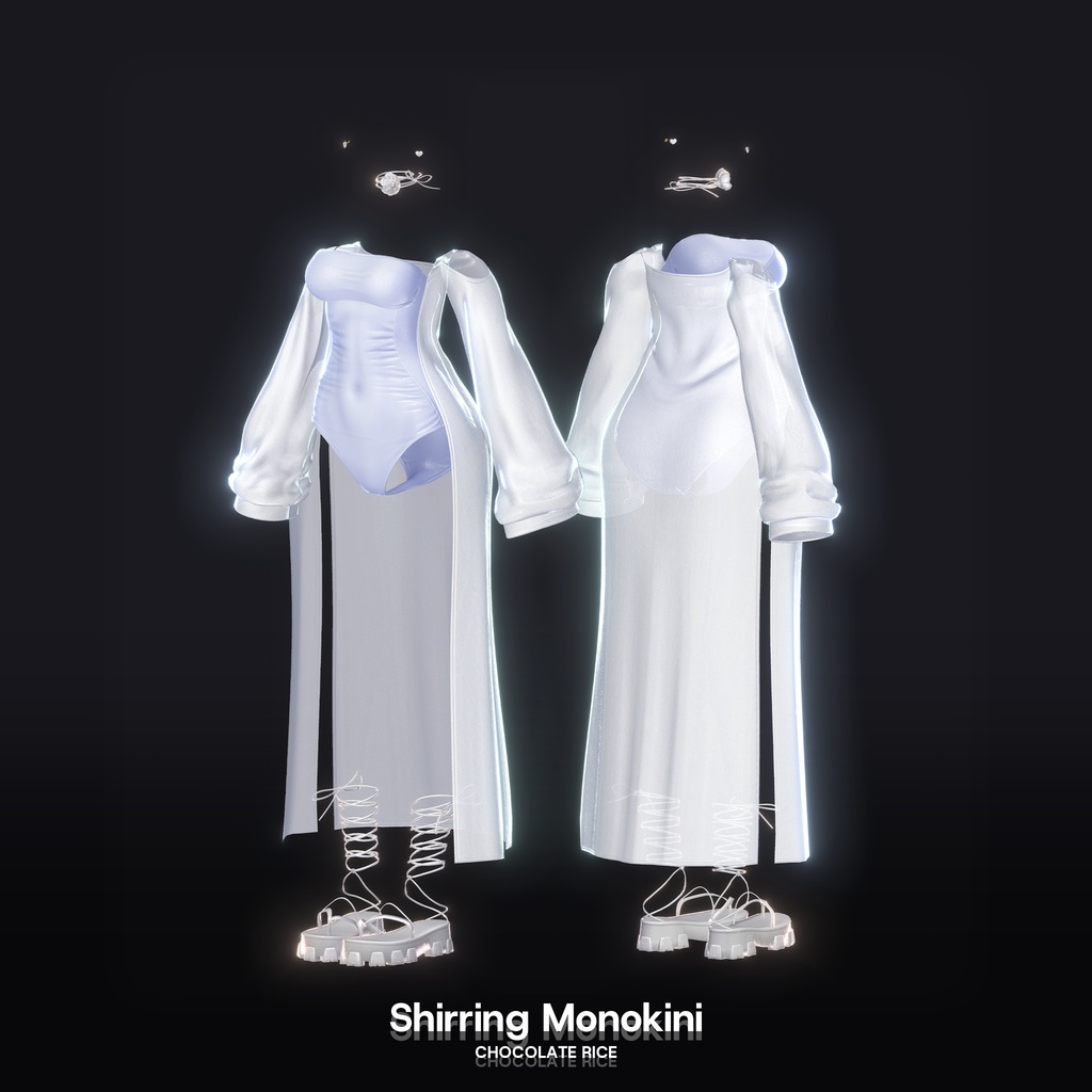 【14アバター対応】 Shirring Monokini