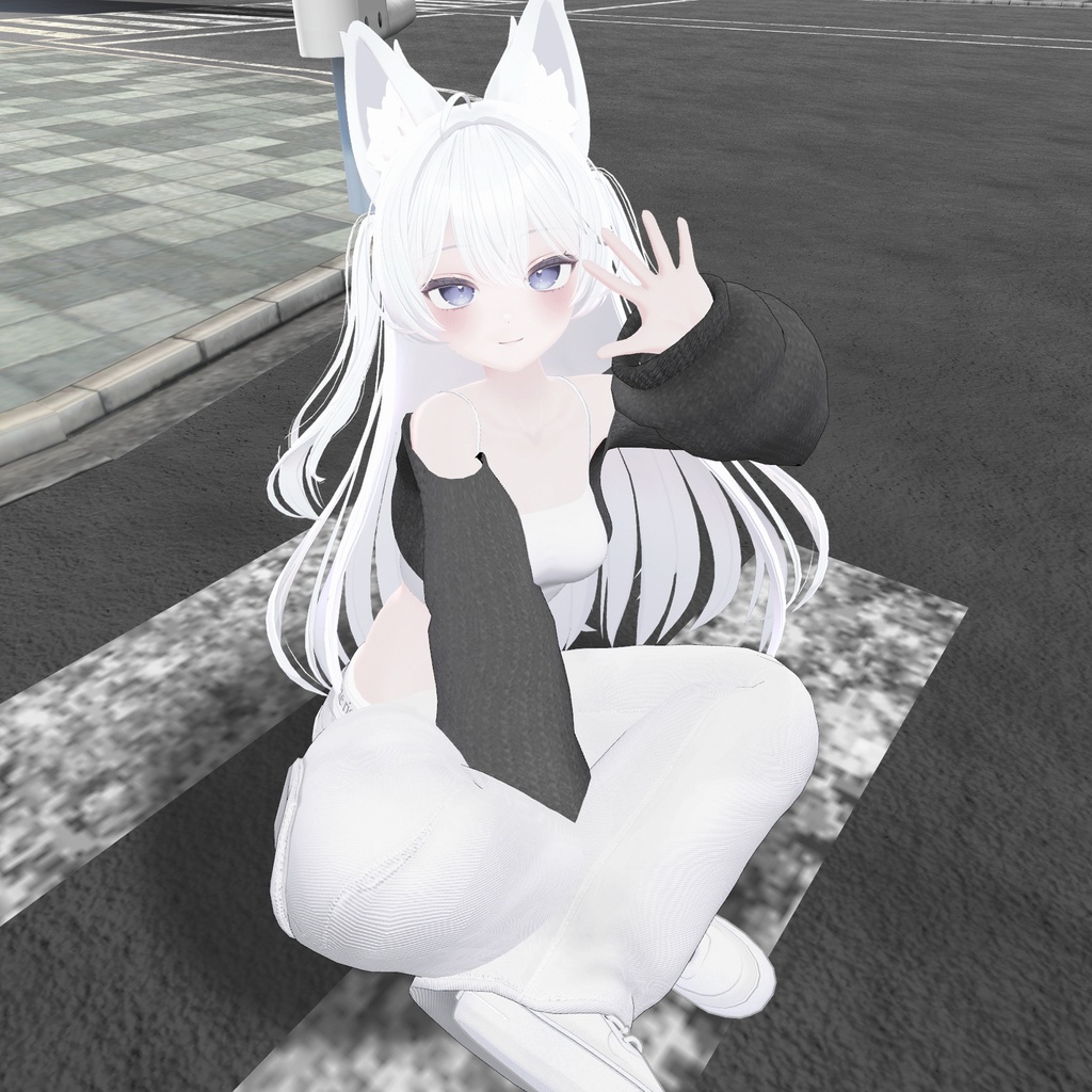 【ライム Lime】 cargo pants coordination