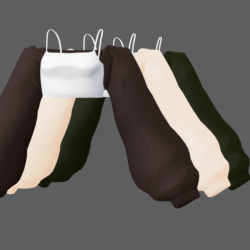 【ライム Lime】 cargo pants coordination