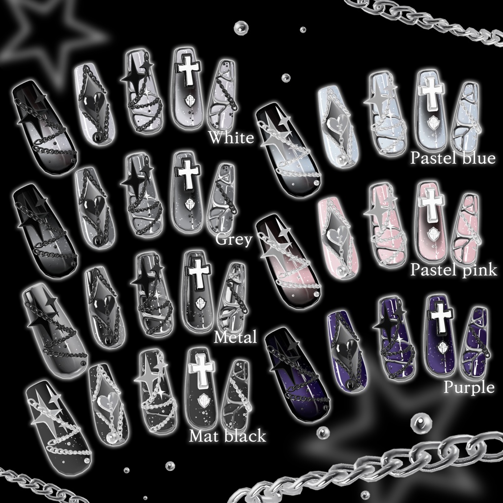 Chocolate rice Nail (No.1)