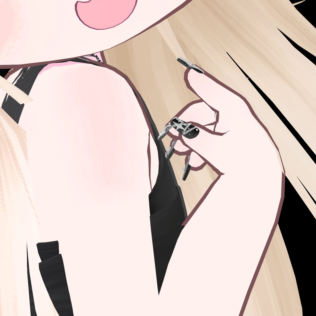 Chocolate rice Nail (No.1)