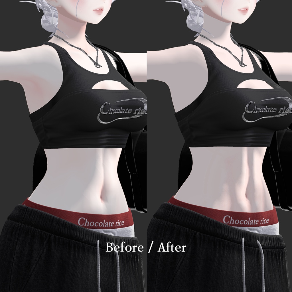🖤FREE🖤 【Shinra】abs body texture