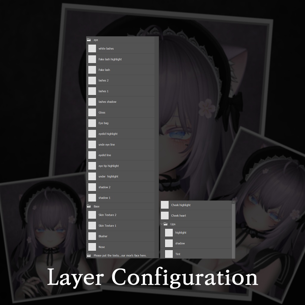 【Moe】 makeup texture + FREE gift !