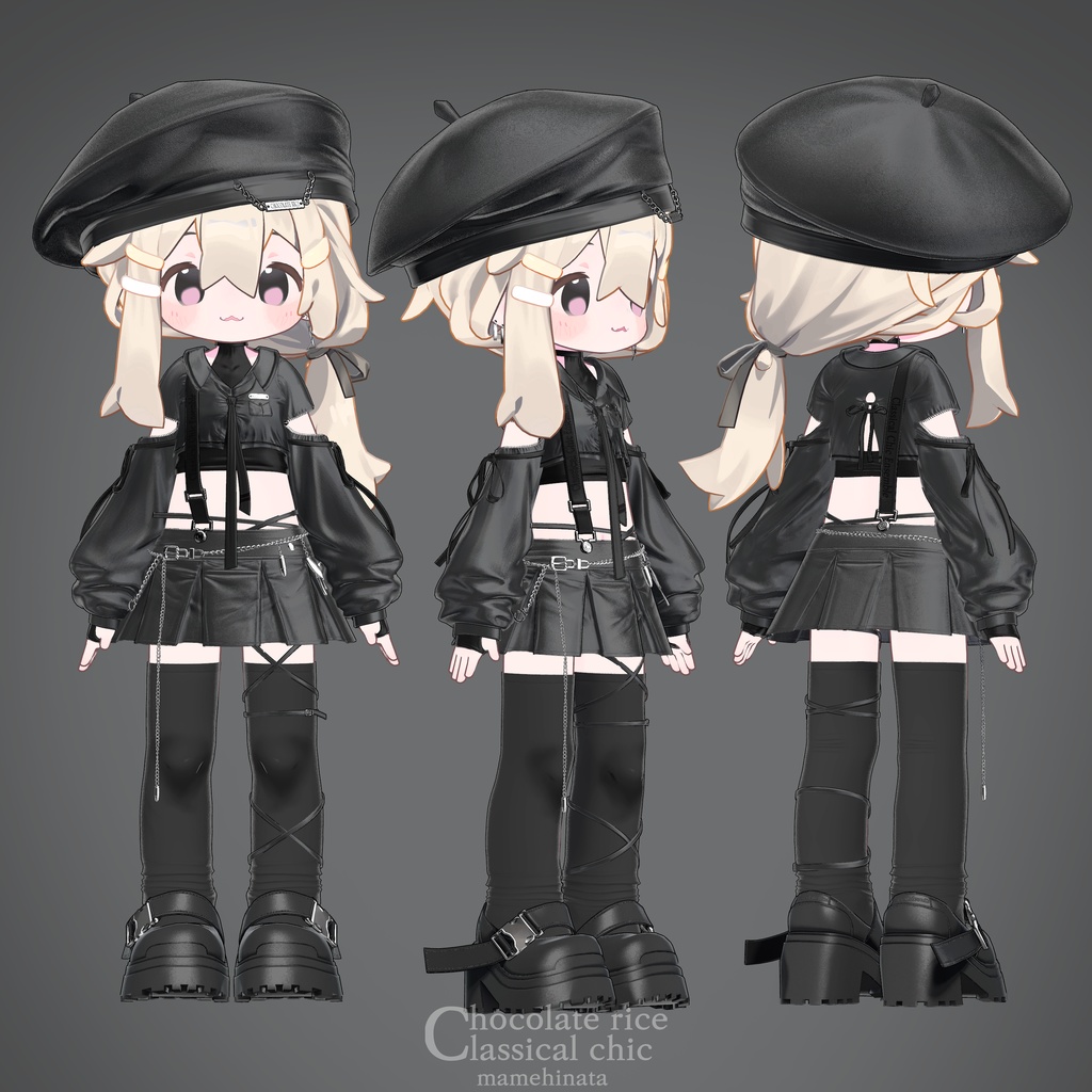 【Mamehinata】 Classical chic